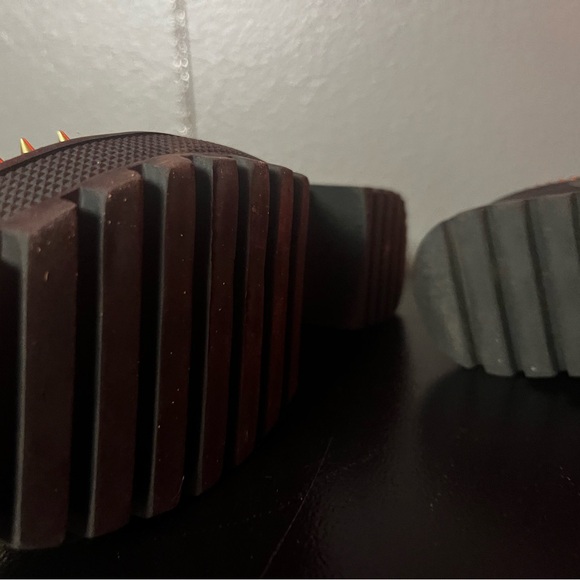 Studded Black Ankle Boots - Picture 7 of 7